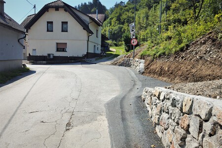 Razširitev cestišča - Piškotek 1