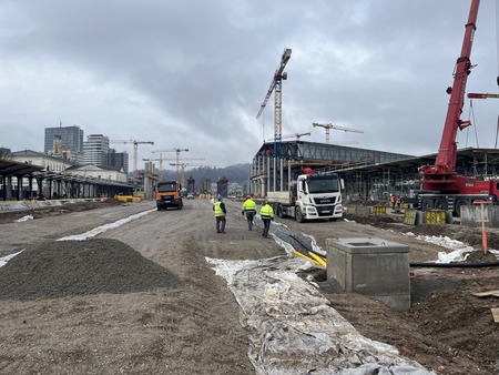 Gradnja nove ŽP Ljubljana