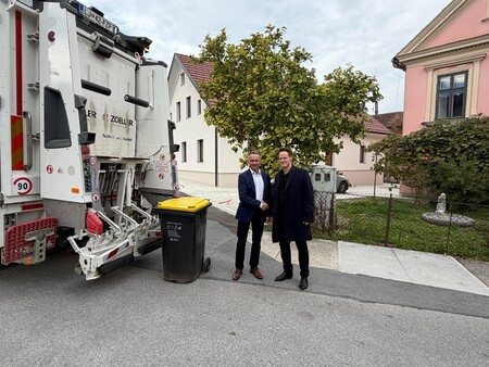 Nov način zbiranja odpadne mešane embalaže_prvi odvoz
